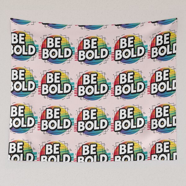 Item preview, BE BOLD COLORFUL DESIGN designed and sold by aishatabubakarx.