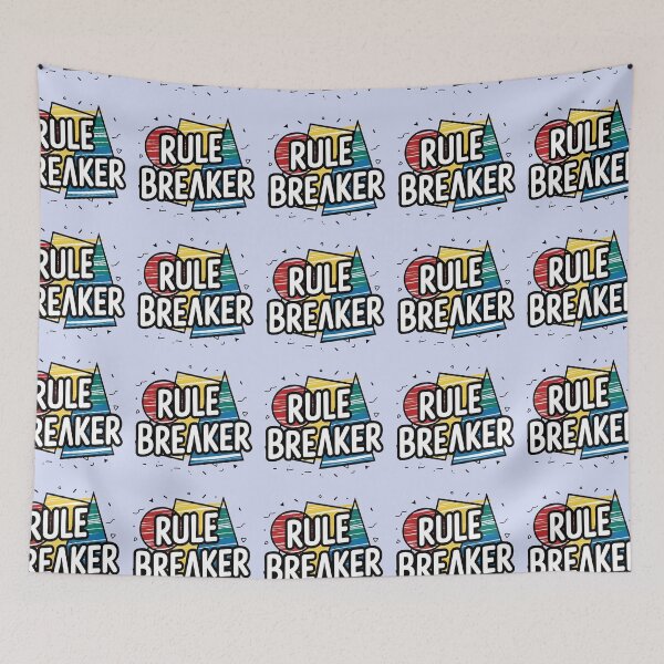 Item preview, RULE BREAKER COLORFUL DESIGN designed and sold by aishatabubakarx.