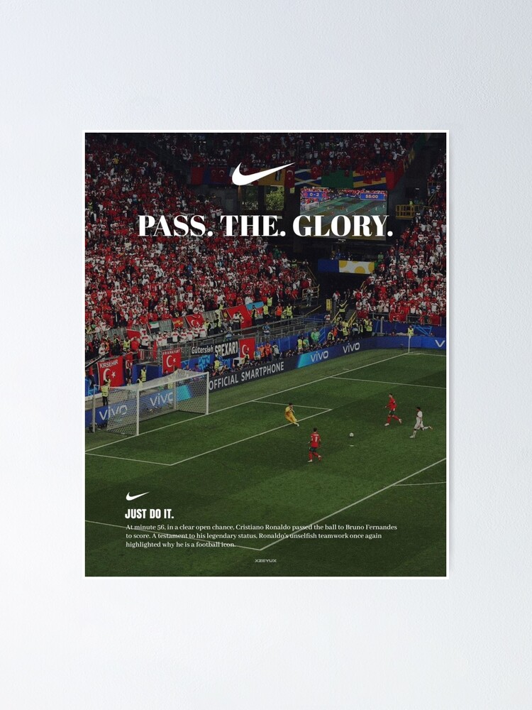 Nike Fußball Poster