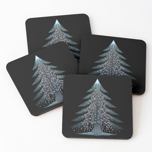 Item preview, Funny Blue  Binary Christmas Tree for Programmer Software developer man woman designed and sold by All Year Round.