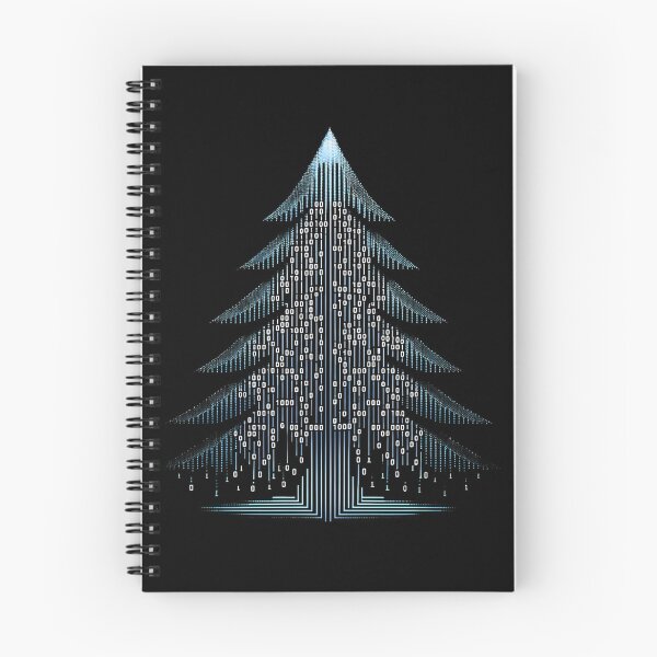 Item preview, Funny Blue  Binary Christmas Tree for Programmer Software developer man woman designed and sold by All Year Round.