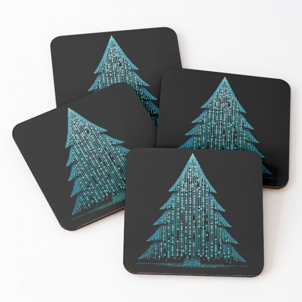 Item preview, Funny Binary Christmas Tree for Programmer Software developer man woman designed and sold by All Year Round.