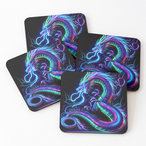 Item preview, Neon Dragon designed and sold by TeslaSt0re.