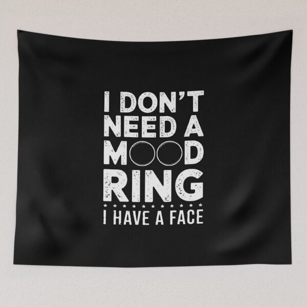 Item preview, No Need for Mood Rings – Facial Expressions Do the Job designed and sold by love3617.
