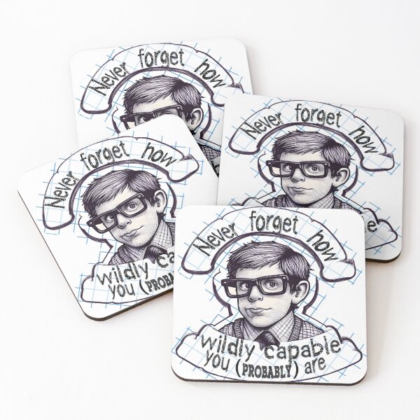 Item preview, Never Forget How Wildly Capable You (probably) Are- Funny- Sarcastic- de motivational designed and sold by SomniferumWars.