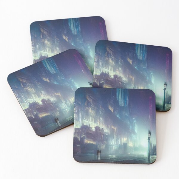Item preview, A Rainy Evening in The Neon City designed and sold by Adrian I Barnett.