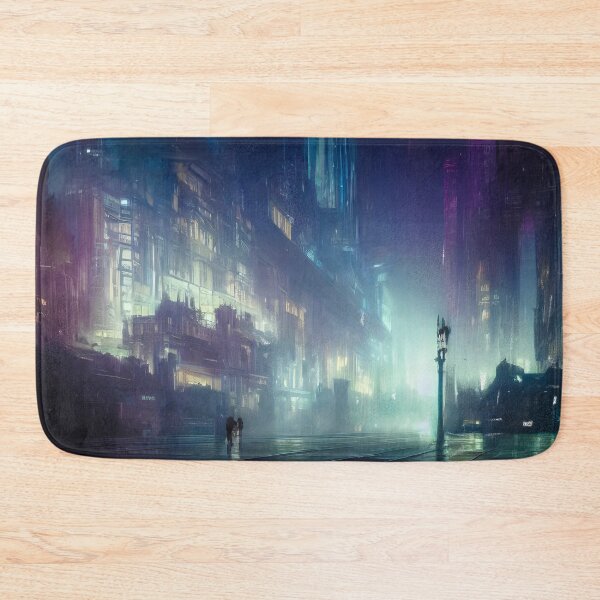 Item preview, A Rainy Evening in The Neon City designed and sold by Adrian I Barnett.