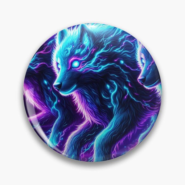 Item preview, Neon Wolf Pack designed and sold by TeslaSt0re.