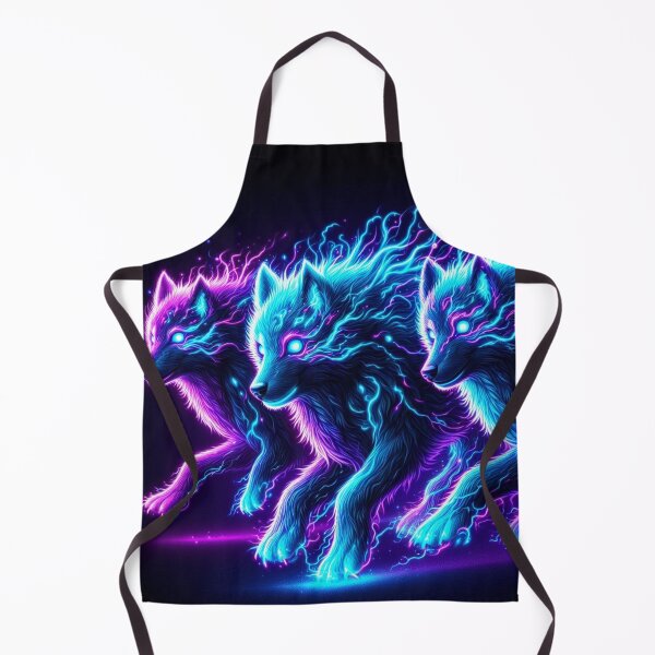 Item preview, Neon Wolf Pack designed and sold by TeslaSt0re.