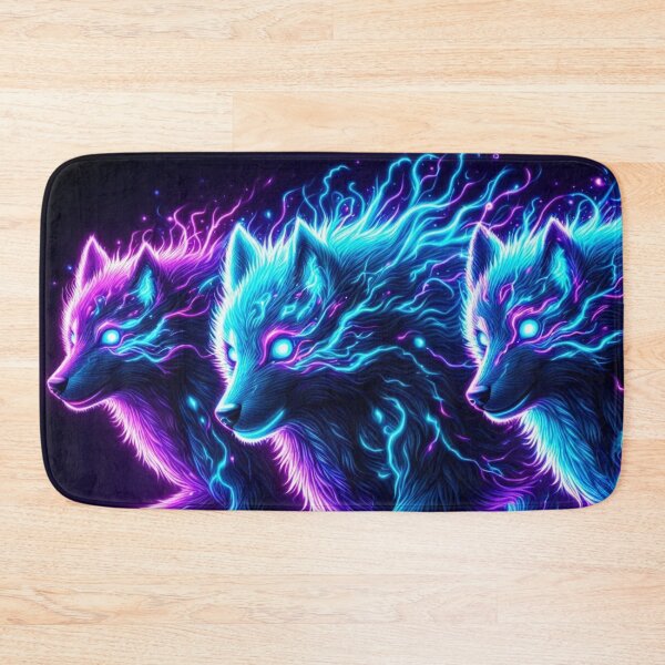 Item preview, Neon Wolf Pack designed and sold by TeslaSt0re.