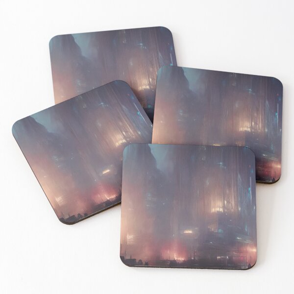 Item preview, An Evening in The Neon Night City designed and sold by Adrian I Barnett.