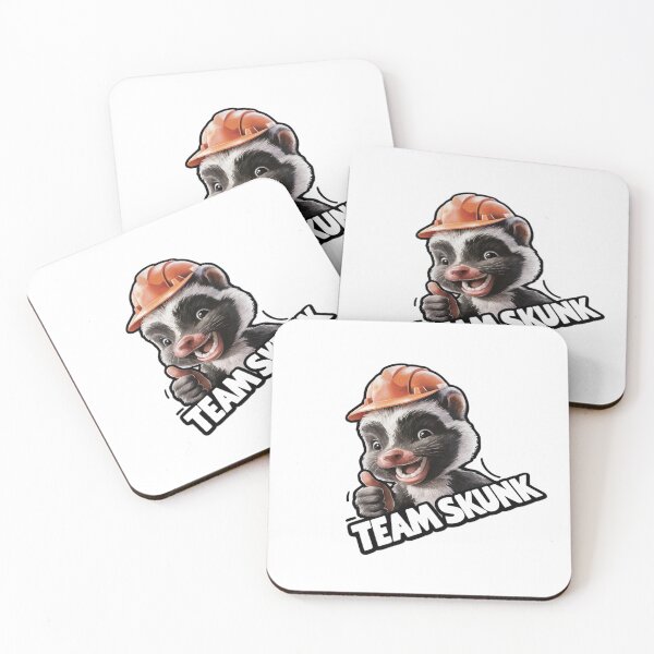 Item preview, Team Skunk - Cute and funny animals theme designed and sold by lavka-xd.