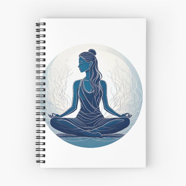 Item preview, Meditierende Frau-Silhouette designed and sold by BysonDesigns.