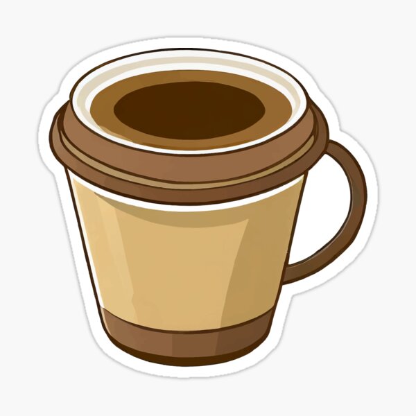Artikel-Vorschau von Schlichte Kaffeetasse – Geometrisches Design, designt und verkauft von BysonDesigns.