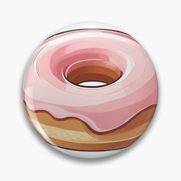 Item preview, Einfacher Donut im geometrischen Stil designed and sold by BysonDesigns.