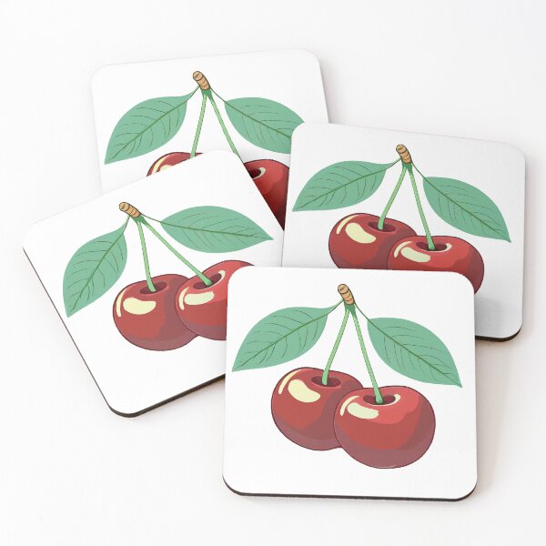 Item preview, Schlichte Kirschen im minimalistischen Design designed and sold by BysonDesigns.