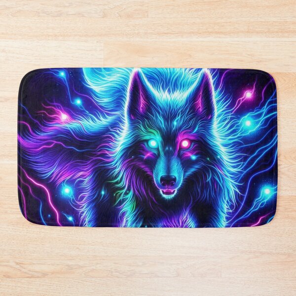 Item preview, Neon Wolf Hunter designed and sold by TeslaSt0re.