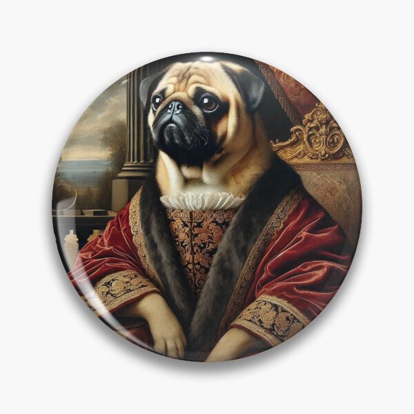 Item preview, Renaissance pug designed and sold by Holland-Huub.