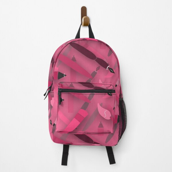 Item preview, Creative Pink Art Tools Pattern designed and sold by SpinklyCreations.