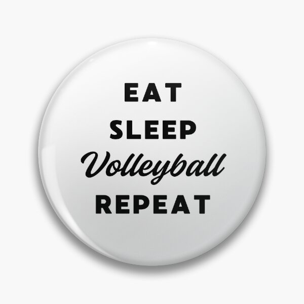 Item preview, EAT SLEEP Volleyball REPEAT | Funny Gift for Volleyball Lover designed and sold by PakoArtStudio.