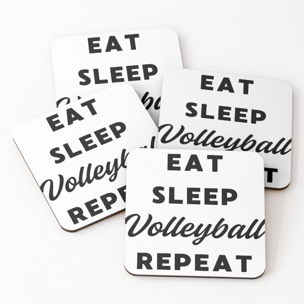 Item preview, EAT SLEEP Volleyball REPEAT | Funny Gift for Volleyball Lover designed and sold by PakoArtStudio.