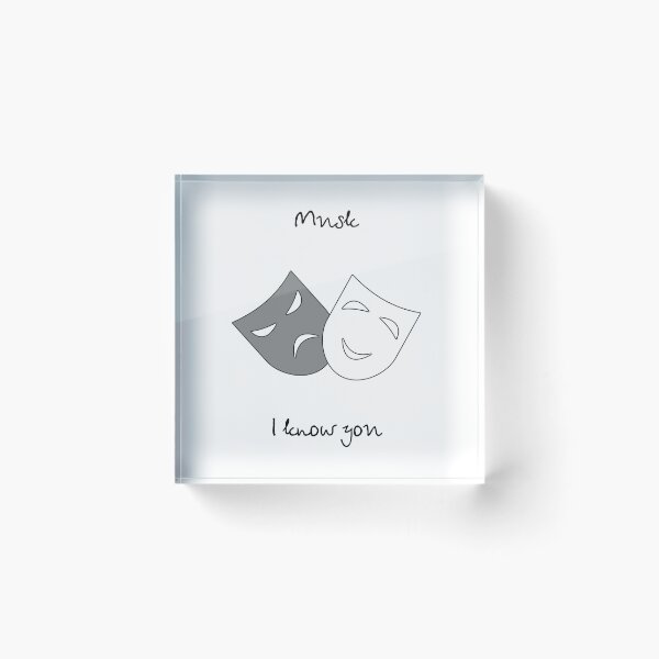 Item preview, Mask, I know you 4. designed and sold by ZorianArt.
