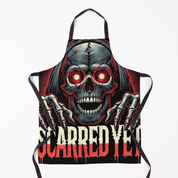 Item preview, Scarred Reaper The Glowing Eyes of Fear designed and sold by AImarioart.