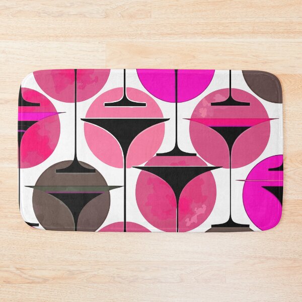 Item preview, Atomic Fifties Inspired Martinis In Magenta And Pink designed and sold by taiche.