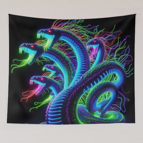 Item preview, Neon Hydra designed and sold by TeslaSt0re.