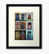 doors Framed Print