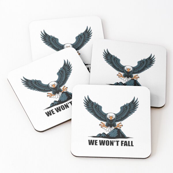 Item preview, Strength and Resilience with a Majestic Eagle: We Won't Fall Design designed and sold by Colorful-Garden.