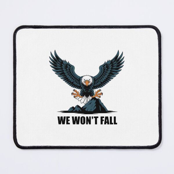 Item preview, Strength and Resilience with a Majestic Eagle: We Won't Fall Design designed and sold by Colorful-Garden.