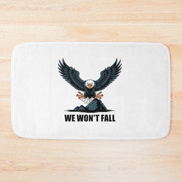 Item preview, Strength and Resilience with a Majestic Eagle: We Won't Fall Design designed and sold by Colorful-Garden.