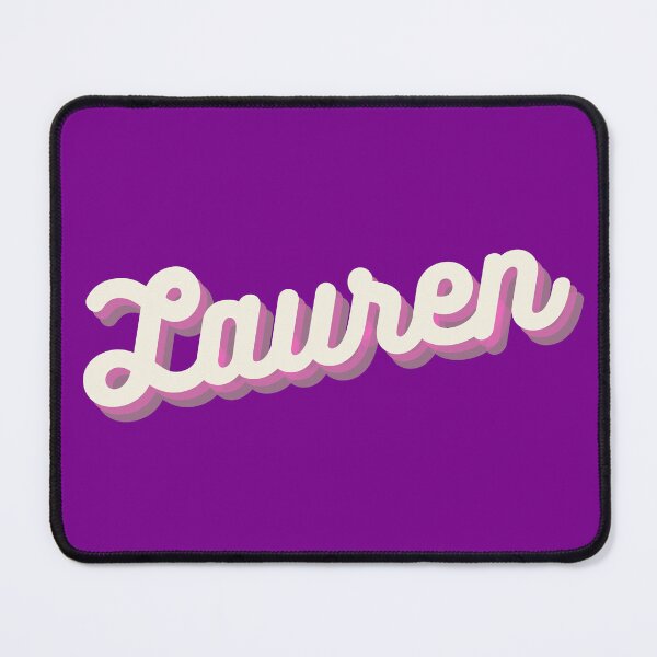 Item preview, Lauren Name designed and sold by ArtCraftLab.