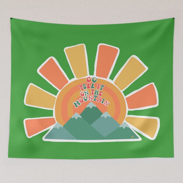 Item preview, Go Tell It On The Mountain designed and sold by Pundorables.