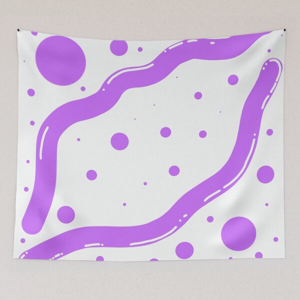 Item preview, Purple Abstract Lines designed and sold by TiffyChaa.