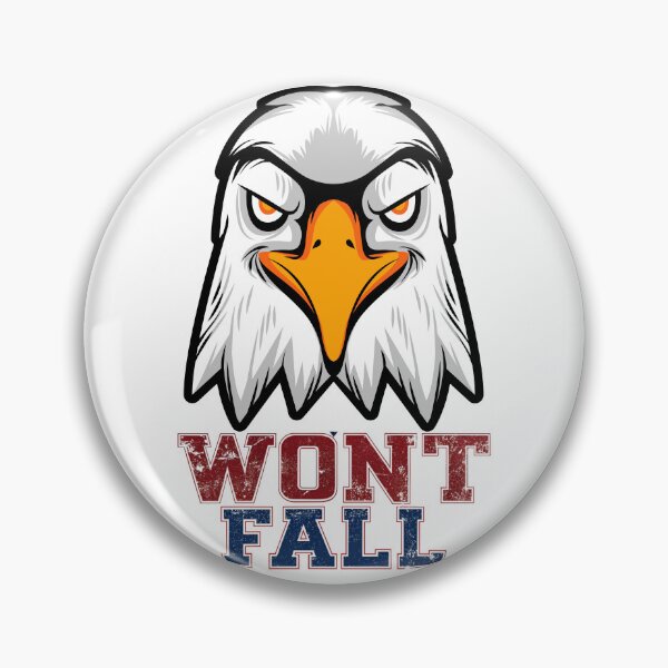 Item preview, Strength and Resilience with a Majestic Eagle: We Won't Fall Design designed and sold by Colorful-Garden.