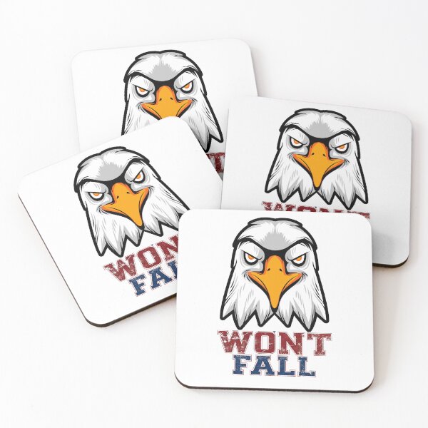 Item preview, Strength and Resilience with a Majestic Eagle: We Won't Fall Design designed and sold by Colorful-Garden.
