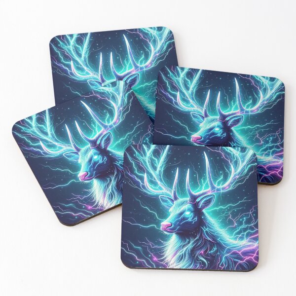 Item preview, Electric Stag designed and sold by TeslaSt0re.