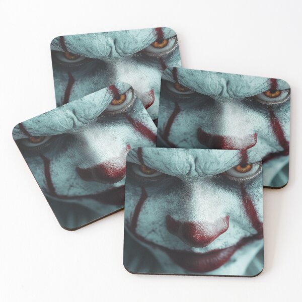 Item preview, Terrifying Clown Face - Realistic Horror Design designed and sold by pixal-shop.