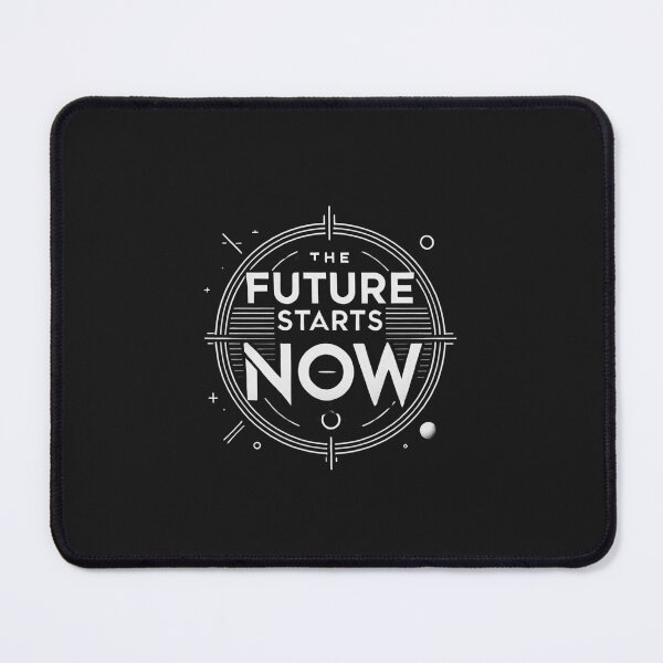 Item preview, The future begins now - Minimalist motif designed and sold by Ifinitypuls.