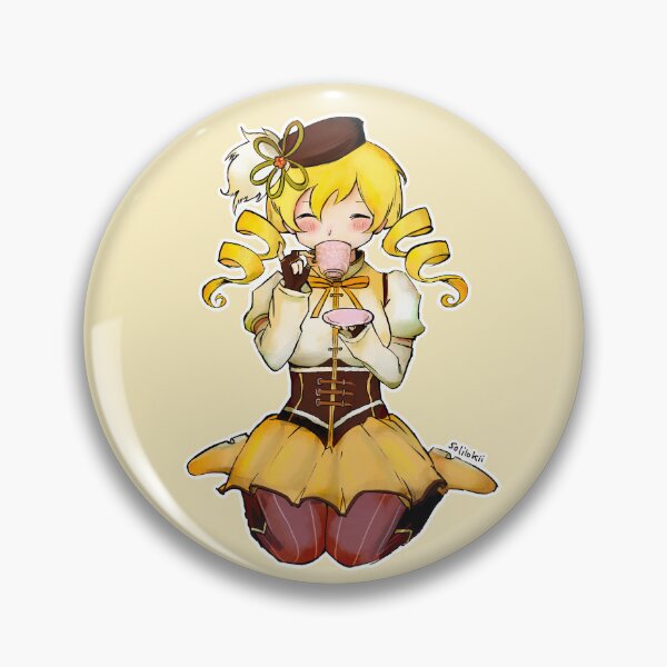 Item preview, mami drinking tea designed and sold by solilokii.