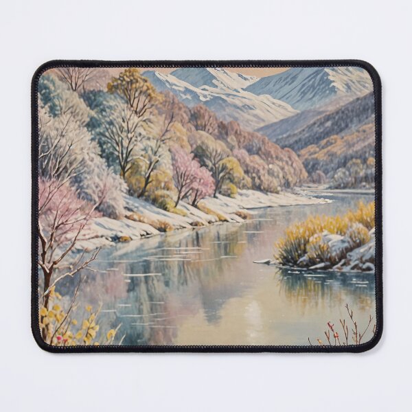 Item preview, Winter Lake in Pastel designed and sold by Lizetteh.