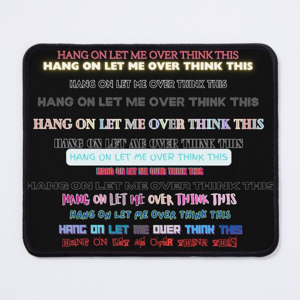 Item preview, OVER THINKING designed and sold by TheBestBadger.