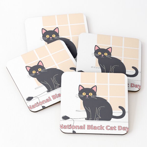 Item preview, National Black Cat Day Cat Mom. designed and sold by DotisDreams.