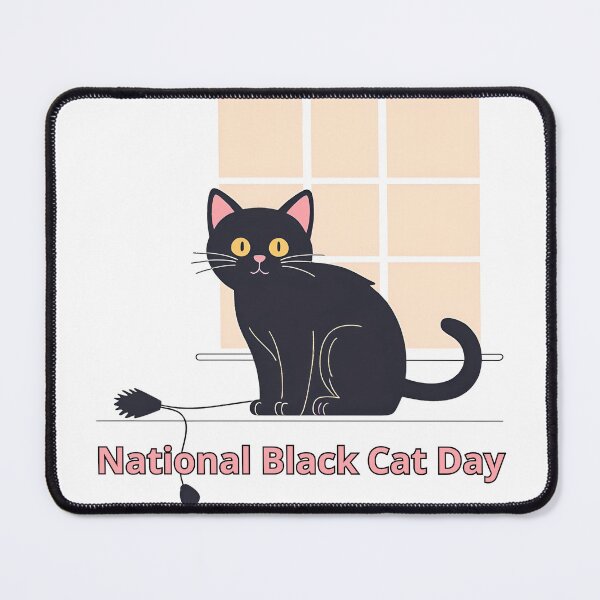 Item preview, National Black Cat Day Cat Mom. designed and sold by DotisDreams.