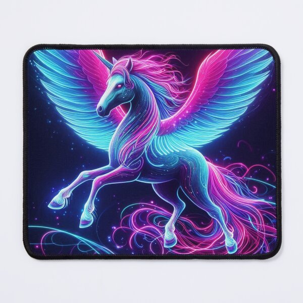 Artikelvorschau, Neon Pegasus entworfen und verkauft von TeslaSt0re.