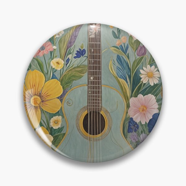 Artikelvorschau, Florale Gitarren-Rhapsodie entworfen und verkauft von Lizetteh.