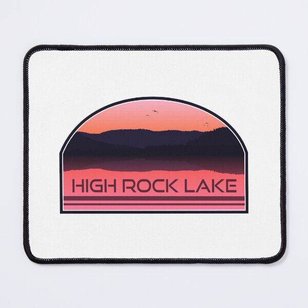 Item preview, High Rock Lake North Carolina Red Sunrise designed and sold by Esskay Designs.