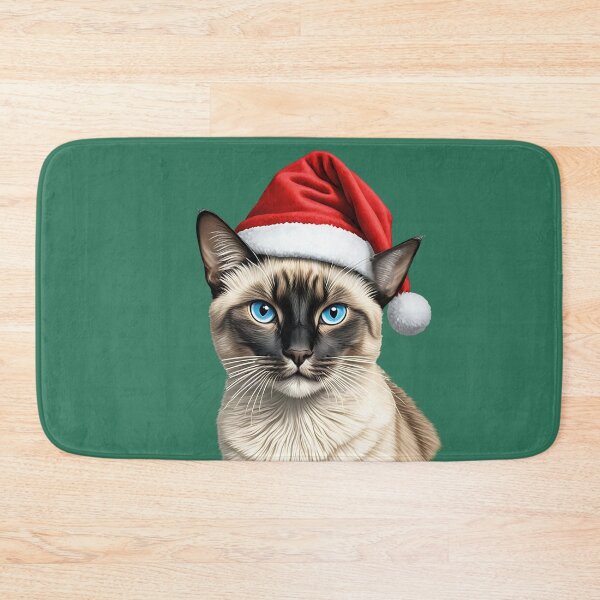Item preview, Siamese cat christmas designed and sold by Purr95.